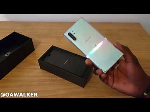 Samsung Galaxy Note 10 plus Unboxing