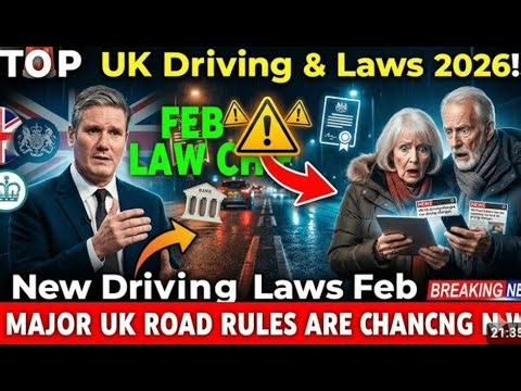 URGENT Major UK Driving Law Changes Coming February 2026 – Protect Your License!