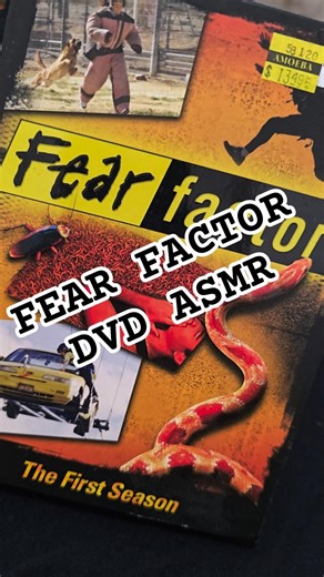 FEAR FACTOR DVD ASMR ##shortsviral #youtubeshorts #asmr #dvd #fearfactor #easter