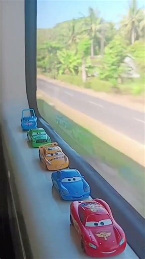 Real Play Test - Explorer of Continents #mcqueen #train #shorts