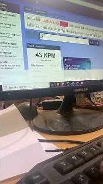 Cara mengetik cepat #typing #keyboard #windows