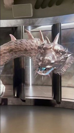 Famous 3d Dragon spit the fire #shorts