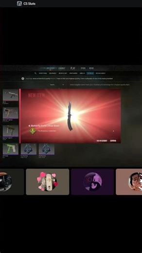 TRADING UP to a BUTTERFLY in CS2