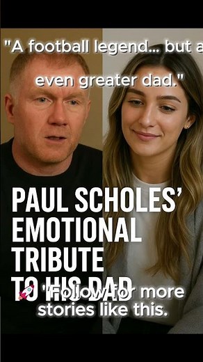 Paul Scholes: The Football Legend Who Chose Fatherhood Over Fame 💙 | Emotional Family Story