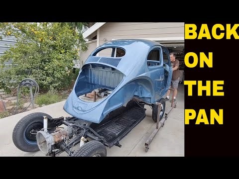 BODY AND CHASSIS UNITE 1954 VW OVAL WINDOW BEETLE