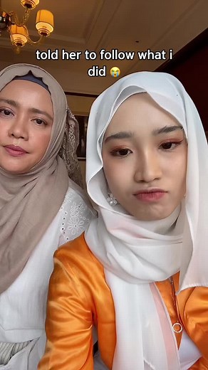 she realized it so late 😭