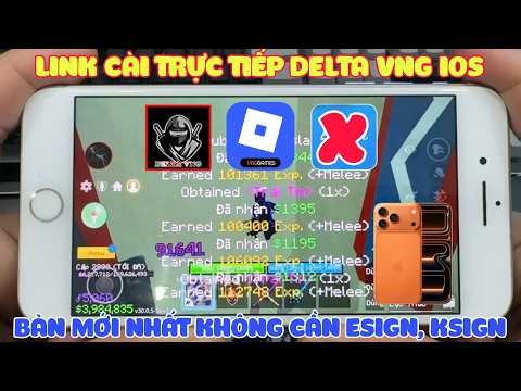 Link Cài Trực Tiếp Delta X VNG IOS V2.710 Không Cần Esign - hack blox fruit 30 trên điện thoại