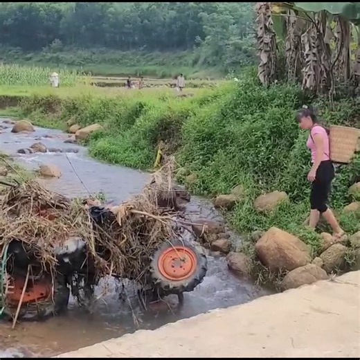 488K views · 3.8K reactions | Recovery of Tractor Swept Away by Floodwaters - Restarting an Abandoned Tractor Engine | Mohammadiqbal | Facebook