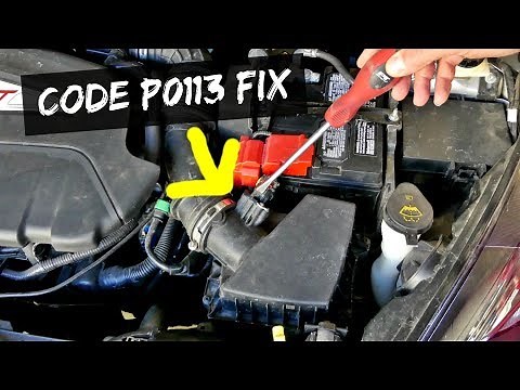 FORD FIESTA CODE P0113 Intake Air Temperature FIX MASS AIR FLOW SENSOR