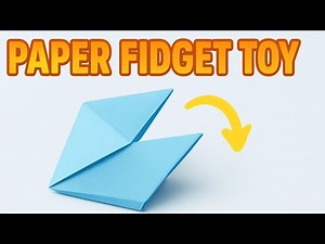 Origami Fidget Toy | Easy Paper Flexagon Tutorial