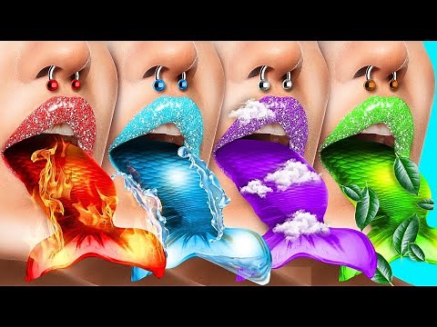 How to Raise 4 Elements Mermaid Babies | DIY Hacks & Gadgets For Smart Parenting by La La Life Gold
