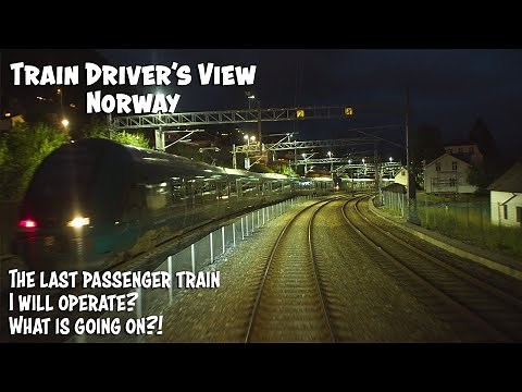 4K CABVIEW: The last passenger train I will drive?