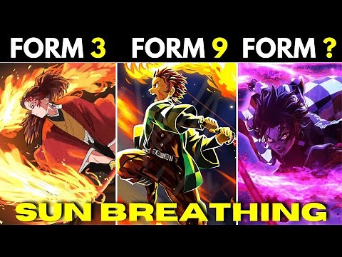 ALL Sun Breathing Forms Explained in Demon Slayer
