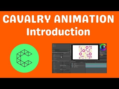 Cavalry introduction motion graphic software