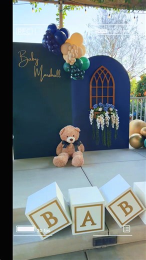 When trendy meets timeless🧸✨This teddy bear baby shower featured rich navy blues, forest greens hues, and stunning floating teddy bears to welcome a much-awaited baby boy. Celebrating the parents-to-be and counting down to Baby Marshall’s arrival 🤍🧸 #babyboybabyshower #babyshower Custom designs, intentional details, and moments you’ll never forget—let us bring your vision to life. #balloondecor #eventstyling #babyshower ralphlaureninspiredshower
