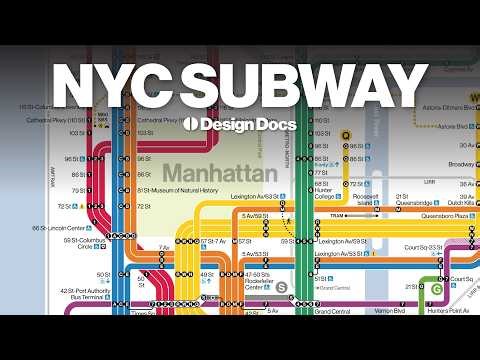 The Greatest Debate in Design History | The NYC Subway Map