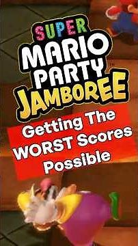The HARDEST Minigame to Worst Score.. #marioparty #mario #nintendo #redfalcon