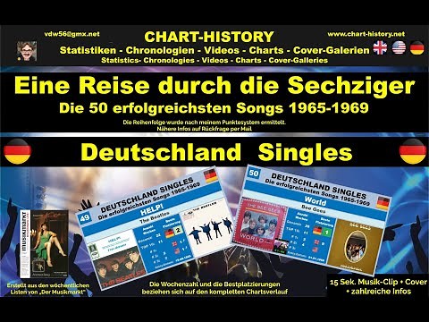 DS Top-Hits Deutschland Singles 1965-1969