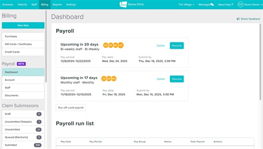 Jane Payroll Demo