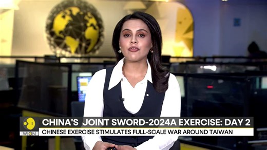 China's joint Sword-2024A exercise: Day 2