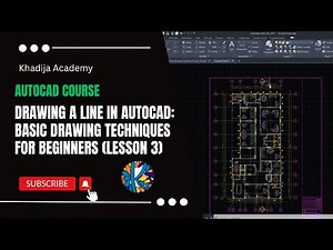 Drawing a Line in AutoCAD: Basic Drawing Techniques for Beginners (Lesson 3)