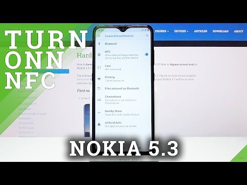How to Turn On / Off NFC in Nokia 5.3?