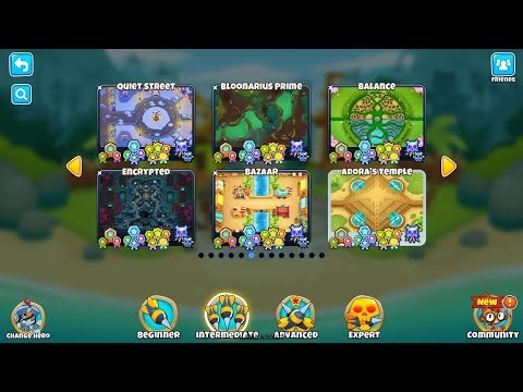 Bloons Tower Defense 6 | Bazaar | All Modes | No Lives Lost | Black Border