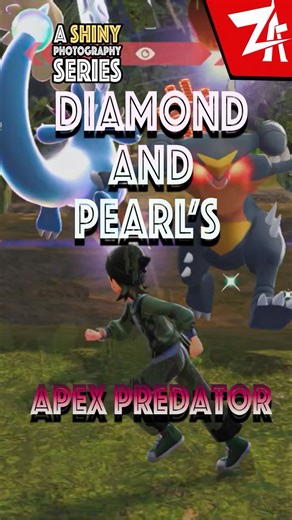 Shiny Alpha Garchomp | Shiny Photography Series #pokemonlegendsza #pokemon