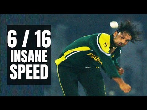 Incredible Shoaib Akhtar's Best Fast Bowling | 6 Wickets Super Spell | Pakistan vs New Zealand