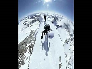 Views from the Grossglockner it is the highest mountain in Austria. Location: Austrian Alps