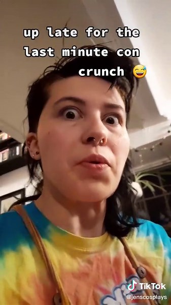 of course I'm wide awake tonight, just about to start a new last minute project for comicon. leaving at 11 tomorrow morning! 12 hours and counting!! 😅😂😭 #diy #howtotrainyourdragon #fyp #foryou #cosplay #comicon #lastminute #concrunch