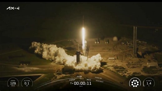 Capsula spațială Crew Dragon, cu primii astronauți din Ungaria, Polonia și India la bord, a ajuns la Stația Spațială Internațională