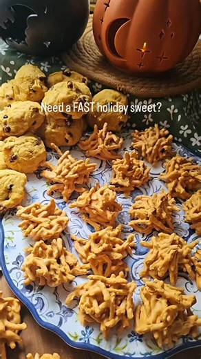 Deb's Nourished Kitchen | Debbie Kotchey on Instagram: "No-Bake Butterscotch Haystack Cookies These No-Bake Butterscotch Haystack Cookies are pure nostalgia! They were one of the very first treats I made when I was newly married and just learning my way around the kitchen. They aren’t baked—they’re simply mixed, dropped, and left to set—but they hold so many cozy memories. With just three ingredients and only a few minutes of prep, these sweet, crunchy butterscotch clusters make the perfect last