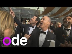 Oscars: Hilarious video of Michael Keaton and Birdman cast reacting to the rain