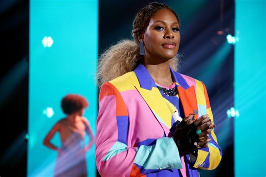 Laverne Cox in Bikini Is "Entertaining Offers"