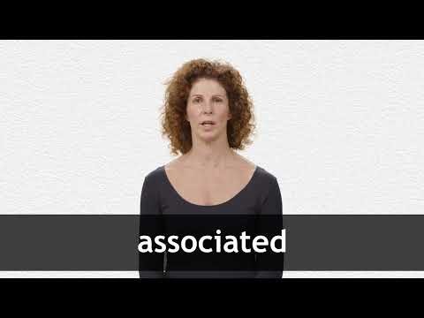 How to pronounce ASSOCIATED in American English