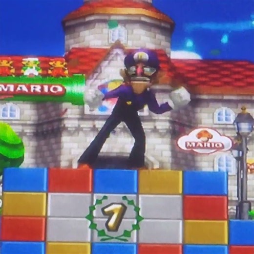 MARIO KART Wii Waluigi wins the mushroom cup! 🍄 🏆 #mariokart #mariokartwii #retrogaming