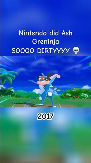 nintendo did ash greninja DIRTYYYYY #shorts #pokemon #greninja #anime #pokemonscarletviolet #funny