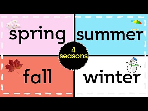 What season do you like? | Seasons Song | 4 seasons