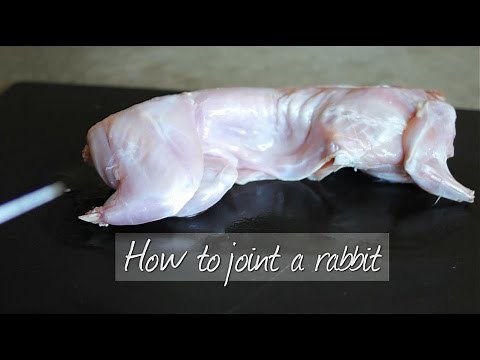 How to joint a rabbit