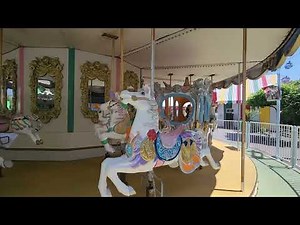 東山動植物園 遊園地 メリーゴーラウンド(メリーゴーランドと表記)