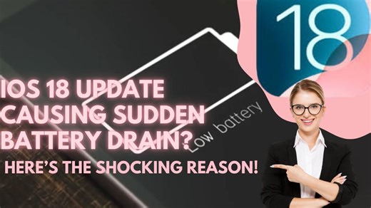 iPhone Battery Drain Issue? Here's Why It’s Only Temporary After iOS18 Update