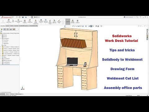 SolidWorks Tutorial | Furniture Designing