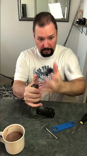 Removing the slide on a Springfield Armory 1911 with full length guide rod.