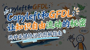 打破版权枷锁！Copyleft GFDL 让知识自由流动的秘密