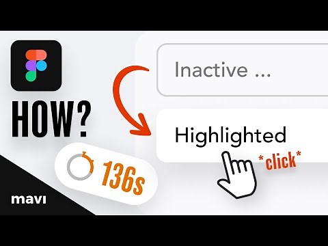 Create a Clickable Text Field in 136 SECONDS (Figma Tutorial)