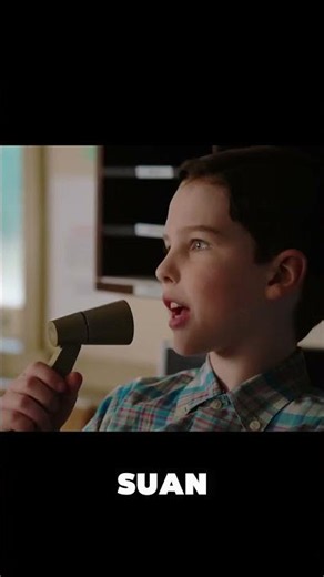 Sheldon has a message | Young Sheldon #funny #sitcom
