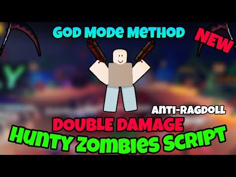 [NEW 🧟‍♂️😮] GOD MODE, DOUBLE DAMAGE, ANTI RAGDOLL, KILL AURA SCRIPT | Hunty Zombies Script | 2025