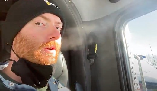 This Guy Used Cold Weather to Demonstrate Effectiveness of Wearing a Mask During Pandemic | The Inertia