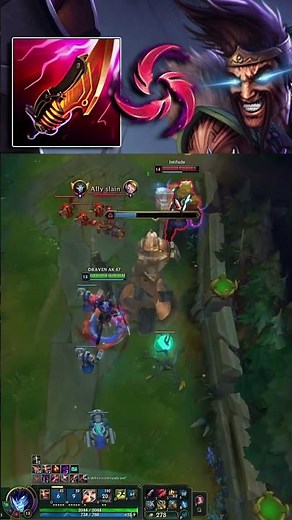 NEW META DRAVEN BUILD #shorts